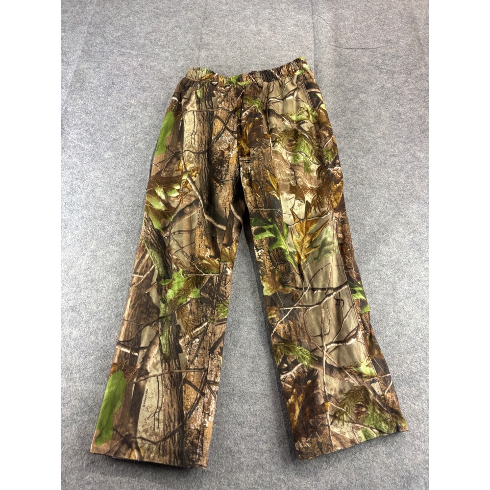 Gamehide Realtree Camo Hunting Pants Boys Large Elastic Waist VRP Camouflage